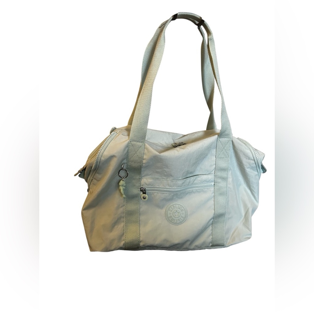 Kipling Seafoam Green Tote Bag